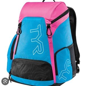 TYR Vibrant Pink and Blue Backpack